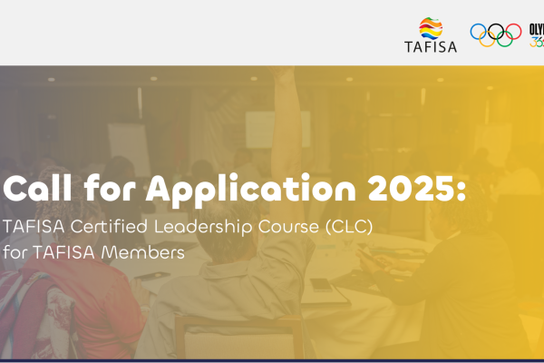 Host the TAFISA Certified Leadership Course in 2025 �\